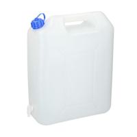 Jerrycan voor water - 20 liter - inclusief schenkkraan - waterjerrycans / watertank - camping