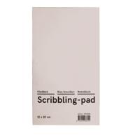 Kladblok qbasic 12x20cm 150vel 45gr | 10 stuks