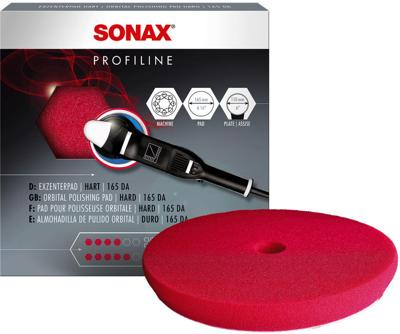 SONAX Polishing sponge red 165 da-cut pads