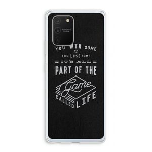 Life: Samsung Galaxy S10 Lite Transparant Hoesje