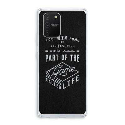 Life: Samsung Galaxy S10 Lite Transparant Hoesje