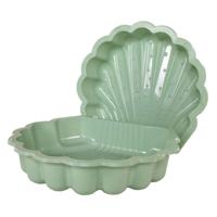 Zand- en Waterschelp Groen Pastel - 2dlg.
