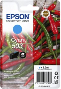 Epson 503 inktcartridge 1 stuk(s) Origineel Normaal rendement Blauw