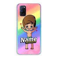 Chibi Maker man: Oppo A72 Transparant Hoesje