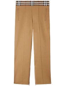 Burberry pantalon de jogging à carreaux - Tons neutres