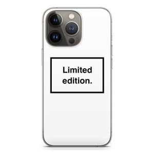 Limited edition: iPhone 13 Pro Transparant Hoesje