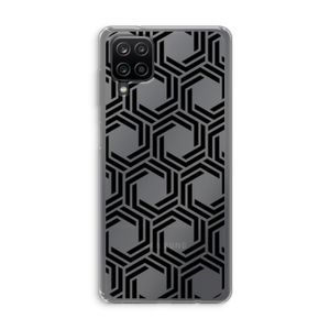 Geometrisch patroon: Samsung Galaxy A12 Transparant Hoesje