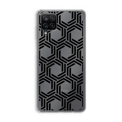 Geometrisch patroon: Samsung Galaxy A12 Transparant Hoesje