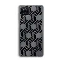 Geometrisch patroon: Samsung Galaxy A12 Transparant Hoesje Geometrisch patroon: Samsung Galaxy A12 Transparant Hoesje