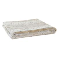 Deken DKD Home Decor Wit Beige Dier Berg Wild 150 x 200 x 2 cm 130 x 170 x 2 cm