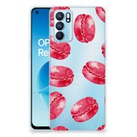 OPPO Reno 6 5G Siliconen Case Pink Macarons