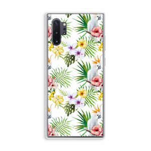 Gele kuif: Samsung Galaxy Note 10 Plus Transparant Hoesje