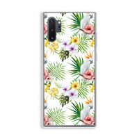 Gele kuif: Samsung Galaxy Note 10 Plus Transparant Hoesje