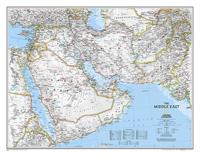Wandkaart 20079 Midden-Oosten - Middle East | 76 x 58 cm | National Geographic