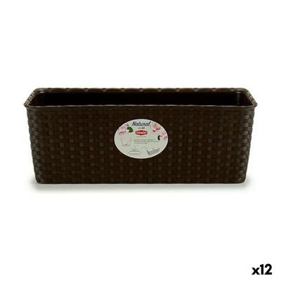 Plantenbak Stefanplast 73701 73701 Plastic 39 x 13,5 x 15,5 cm (12 Stuks)