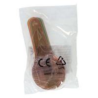 Transparante Kleurpaddels - 6st.