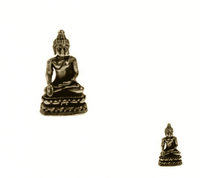Minibeeldje Boeddha Amithaba Messing - 3,3 cm