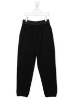 Balmain Kids pantalon de jogging à logo imprimé - Noir