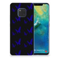 Huawei Mate 20 Pro TPU bumper Vlinder Patroon