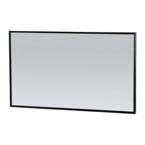 Spiegel Sanitop Silhouette 120x70x2.5 cm Aluminium Zwart
