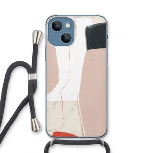 Lava: iPhone 13 mini Transparant Hoesje met koord