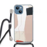 Lava: iPhone 13 mini Transparant Hoesje met koord