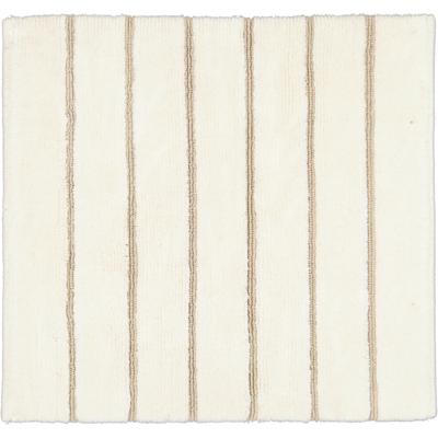 Cawö CAWÖ Home Keerbare Badmat Balance Gestreept 1008 33 natur 60x60