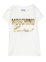 Moschino Kids t-shirt à logo imprimé - Blanc - thumbnail