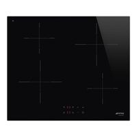 Smeg Universal SI2641D kookplaat Zwart Ingebouwd 60 cm Inductiekookplaat zones 4 zone(s) - thumbnail