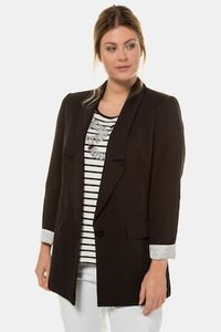 Ulla Popken Blazer, lage revers, knoopsluiting - Grote Maten