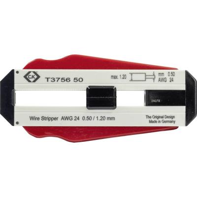C.K T3756 50 Draadstripper Geschikt voor: PVC-draden, PTFE-draden 0.50 mm (max)