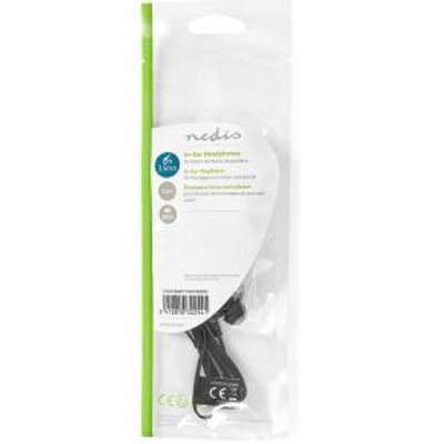 Nedis HPWD1000BK In-ear Bedraad Zwart 3.5mm
