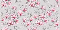 Vinyl tapijt Bloemen en planten Meerdere roze magnolia