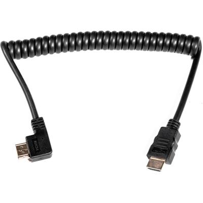 Caruba HDMI-HDMI Spring Wire Angled 45cm