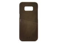 Senza Senza Desire Leather Cover with Card Slot Samsung Galaxy S8 Burned Olive