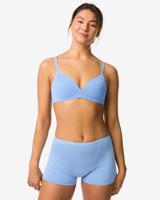 HEMA Menstruatieboxer katoen hoge absorptie blauw (blauw)