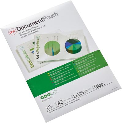 GBC Document lamineerhoes ft A3, 250 micron (2 x 125 micron), pak van 25 stuks