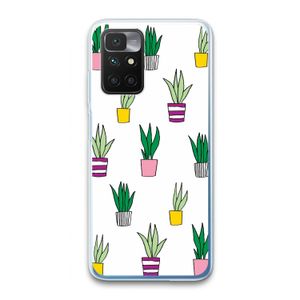 Sanseveria: Xiaomi Redmi 10 Transparant Hoesje