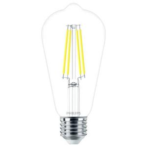 Signify 34796000 Gloeilamp-lamp Energielabel D (A - G) E27 Peer 5.9 W Warmwit (Ø x l) 64 mm x 140 mm 1 stuk(s)