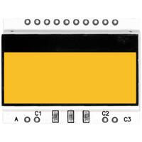 Display Elektronik Achtergrond verlichting Amber