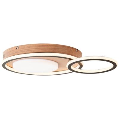 Brilliant Ronde houten plafondlampKarney - G99749/76