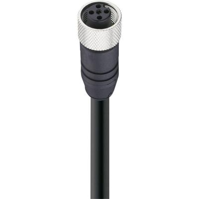 Belden 10974-1 Sensor/actuator dataconnector, geassembleerd M12 Aantal polen (sensoren): 5 Bus, recht 5.00 m 1 stuk(s)