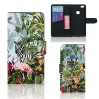 Telefoonhoesje met Pasjes voor Huawei P10 Lite Jungle - thumbnail