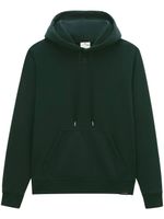 Courrèges hoodie en coton à logo brodé - Vert - thumbnail