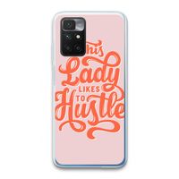 Hustle Lady: Xiaomi Redmi 10 Transparant Hoesje