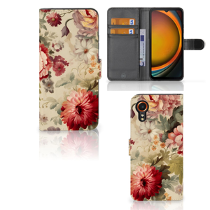 Hoesje voor Samsung Galaxy Xcover 7 Bloemen