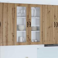 Keukenkast Artisan Eiken 80 x 31 x 100 cm Bewerkt hout