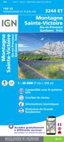 Wandelkaart - Topografische kaart 3244ET Montagne - Sainte-Victoire | IGN - Institut Géographique National