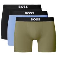 Boss ONE boxershorts zwart-khaki-blue