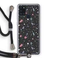 Terrazzo N°16: Samsung Galaxy A21s Transparant Hoesje met koord